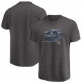 Los Angeles Rams Majestic Big & Tall Fierce Intensity T-Shirt â€“ Heathered Charcoal