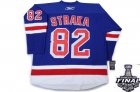 2014 stanley cup Rangers #82 Straka Blue Jersey