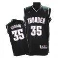 Oklahoma Thunder 35 DURANT black jersey