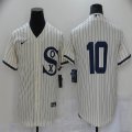 Chicago White Sox #10 white majestic Baseball Jersey Dream version -BD