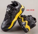 Men Nike Air Max Throwback black yellow shoes