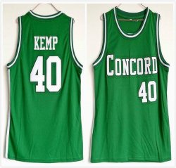 Concord Academy #40 Shawn Kemp High School Basketball Jersey