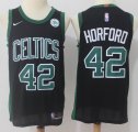 Nike Boston Celtics #42 Al Horford black nba basketball jerseys