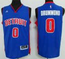 Detroit Pistons #0 Andre Drummond blue nba basketball jersyes