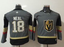 Adidas Vegas Golden Knights #18 James gray kid hockey Jersey