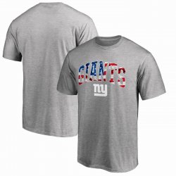 New York Giants Pro Line by Fanatics Branded Big & Tall Banner Wave T-Shirt - Heathered Gray