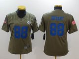 Women Nike Dallas Cowboys Dez Bryant #88 green USA flag Color Rush Limited Jersey