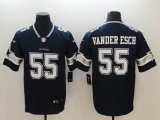 Dallas Cowboys #55 Leighton Vander Esch Nike blue Color Rush Limited Jersey