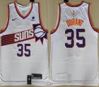 Nike Phoenix Suns #35 Kevin Durant white nba jerseys -HL