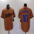 Nike Los Angeles Dodgers #10 Justin Turner majestic baseball jerseys Joint Name 01