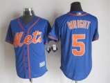 New York Mets #5 David Wright Blue Alternate Home New Cool Base Stitched Baseball Jersey