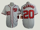 Washington Nationals #20 Ian Desmond White baseball jerseys