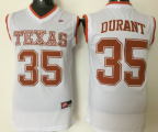 NCAA University of Texas Kevin Durant white basketball Jersey