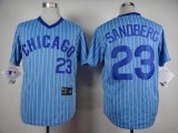 Chicago Cubs #23 Ryne Sandberg skyblue MLB Jersey