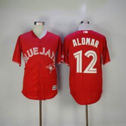 2017 Toronto Blue Jays #12 Alomar red new Majestic baseball jerseys