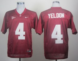 NCAA Alabama Crimson Tide T.J Yeldon 4 Crimson College Jersey