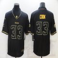 Nike Minnesota Vikings #33 Dalvin Cook black Color Rush Limited Jersey