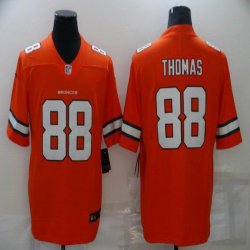 Nike Denver Broncos #88 Demaryius Thomas Orange Color Rush Limited Jersey