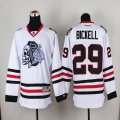 2015 Reebok Chicago Blackhawks BICKELL 20# white nhl Jersey