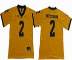 Michigan Wolverines #2 Shea Patterson yellow college football jersey