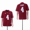 2018 Season Alabama Crimson Tide #4 Jerry Jeudy red college limited Football Red Jersey