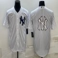 Nike New York Yankees blank white majestic baseball Jerseys-BD 05