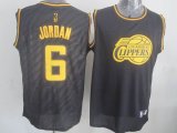 Los Angeles Clippers #6 Jordan Black Precious Metals Fashion Stitched NBA Jersey