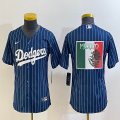 Youth 2020 World Series Los Angeles Dodgers blue majestic baseball Jerseys-BD 002