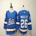 Adidas Winnipeg Jets Jersey #26 Blake Wheeler skyblue hockey jersey