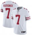 San Francisco 49ers #7 Colin Kaepernick white nike Color Rush Limited Jersey