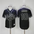 Biggie Smalls Bad Boy Baseball Jersey #10 Movie Stitched Black