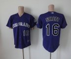 Colorado Rockies STREET 16# purple mlb jerseys