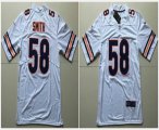 Nike Chicago Bears #58 Roquan Smith white Color Rush Limited Jerseys