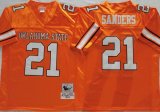 Oklahoma State Cowboys #21 Barry Sanders Orange NCAA College Football Jerseys