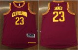 Cleveland Cavaliers LeBron James #23 red nba basketball jerseys