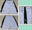 San Antonio Spurs nba shorts white