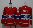 Youth Adidas Montreal Canadiens #31 Carey Price red ice hockey jerseys