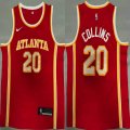 Nike Atlanta Hawks #20 John Collins red nba basketball Jersey -LC