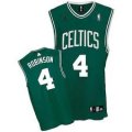 Boston Celtics 4# ROBINSON green jerseys