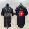 Nike San Francisco 49ers #97 Nick Bosa black baseball jerseys Joint name-BD