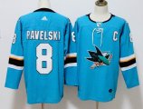 Adidas San Jose Sharks #8 Joe Pavelski green Ice Hockey Jersey