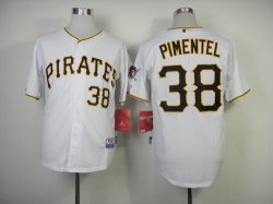 Pittsburgh Pirates #38 Pimentel throwback white Jersey