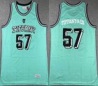 Tiffany& Co #57 green Movie nba basketball jerseys