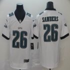 Philadelphia Eagles #26 Miles Sanders white Color Rush Limited Jersey