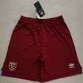 2019-2020 West Ham United thailand version red soccer shorts