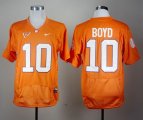 Nike Clemson Tigers Tajh Boyd 10 Orange Pro Combat College Football Jersey