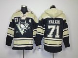 NHL Pittsburgh Penguins #71 E.Malkin Black NHL Hooded Sweatshirt