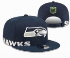 2023 Seahawks blue NFL Snapback Hats-YD 02