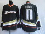 Anaheim Ducks 11# Koivu Black NHL Jerseys