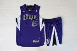 Sacramento Kings COUSINS 15# purple nba suits